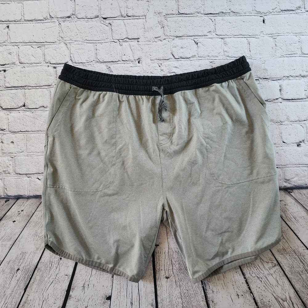 Municipal Sport Utility Gear Mens XXL Heather Gray Athletic Training Shorts